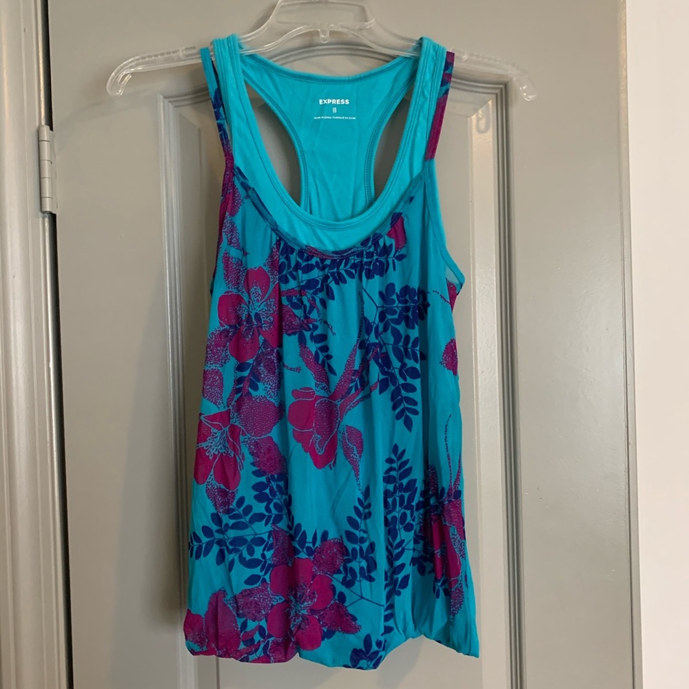 Floral Sleeveless Top